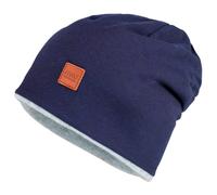 maximo - Kid's Beanie short reversible - Beanie size 53-55 cm, blue