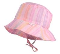 maximo - Kid's Mini Hut Band Musselin Futter - Hat size 45 cm, pink