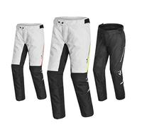 MAXIMO-MOTO Motorbike Trousers Mens (Length 30", L, Regular, Black/Yellow), Protective Waterproof Motorcycle Trousers for Men& Motorbike Pants with CE Approved Armoured, Breathable & All-Weather