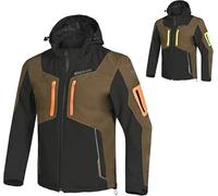 MAXIMO-MOTO Motorcycle Hoodie Jacket for Men Armoured Motorbike Fleece Hoodie CE Approved Class A Riding Jacket Softshell Protective Hoodie with Elbow Shoulder & Back Armor