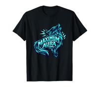 Maximum Aura Howling Wolf Graphic T-Shirt
