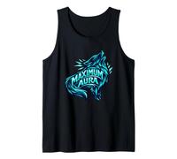 Maximum Aura Howling Wolf Graphic Tank Top