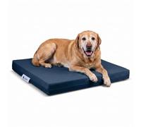 Maximum Pet Products Orthopedic Medical Waterproof Memory Foam Dog Bed | (Navy, 90cm x 70cm x 10cm)