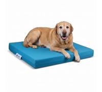 Maximum Pet Products Orthopedic Medical Waterproof Memory Foam Dog Bed, Therapeutic Support, with a Washable Zipped Cover (Ocean Blue, 90cm x 70cm x 10cm)