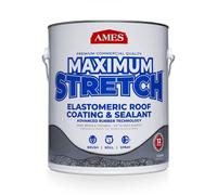 Maximum Stretch, White Elastomeric Roof Coating - 1-Gal, Water-resistant Sealant by Maximum Stretch