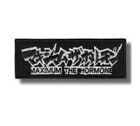 Maximum The Hormone Patch Badge Embroidered Iron on Applique