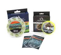 Maximumcatch Fly Line Combo Pack: ECO Floating Fly Line, Backing, and Tapered Leader(3/4/5/6/7/8 wt) (WF8F)