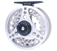 MAXIMUMCATCH Maxcatch ECO Fly Reel Large Arbor with Diecast Aluminum Body Fly Fishing Reel(3/4wt 5/6wt 7/8wt)