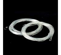 MAXIMUMCATCH Maxcatch Fly Fishing Coated Leader Black/Clear Floating/Sinking Fly Line For Trout and Salmon 2PCS 7/10FT (Black, 10ft 24lbs(Fast Sinking))