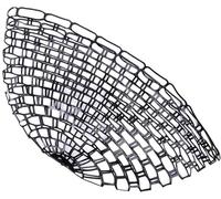 MAXIMUMCATCH Maxcatch Rubber Net Replacement for Fly Fishing Landing Net (Circumference:96/116cm) (Black, Circumference - 116cm)