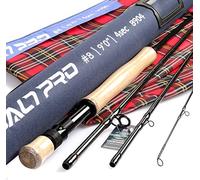 MAXIMUMCATCH Maxcatch Saltpro Saltwater Fly Fishing Rod 9ft 8/9/10wt Graphite IM10 Fast Action (Saltpro Fly Rod, 9ft 12wt-4pieces)