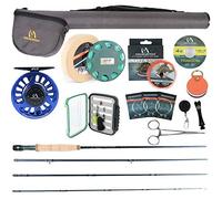 Maximumcatch Performance Nymph Fly Fishing Rod in 3/4wt: 10ft, IM10 Carbon, AAA+ Cork Handle, Cordura Rod Tube (Fishing Combo 2 wt -10' Nymph Rod,1/3 Reel)