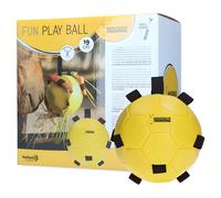 Maximus Fun Play Ball Yellow 19 Cm With Loop For Horses + Pump