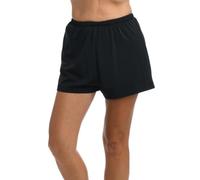 Maxine of Hollywood Women's 2'' Loose Fit Mid Rise Swim Shorts Board, Black, 10