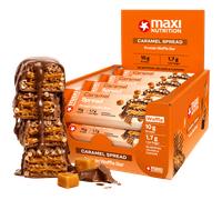 MaxiNutrition Caramel Spread Flavour Protein Waffle Bar 39g - Case of 12 [Best Before: 30/06/2026]