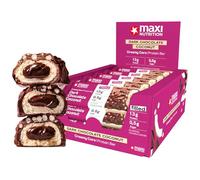 MaxiNutrition Creamy Core Protein Bar - Snack - Fat-Free, Low in Sugar - 14g Protein - Dark Chocolate Coconut, 182 kcal per Serving, 12 x 45g