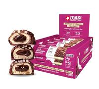 MaxiNutrition Creamy Core Protein Bar - Snack - Fat-Free, Low in Sugar - 14g Protein - Dark Chocolate Coconut, 182 kcal per Serving, 12 x 45g