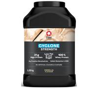 MaxiNutrition - Cyclone, Vanilla - Premium Whey Protein Powder with Added Creatine - Low in Sugar and Fat, Vegetarian-Friendly - 31g Protein, 206 kcal per Serving, 1.26kg