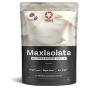 MaxiNutrition - MaxIsolate, Coffee - Premium Whey Protein Isolate - Fat-Free, Sugar, Gluten & Soy-Free, Vegetarian - 25g Protein, 108 kcal per Serving, 1kg