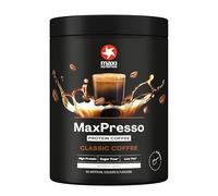 MaxiNutrition MaxPresso Coffee Classic, Protein Coffee, Whey Protein Powder, 22 g Protein per Serving, Sugar-Free & Low-Fat, Mix Warm or Cold