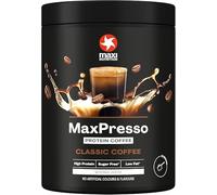 MaxiNutrition MaxPresso Coffee Classic, Protein Coffee, Whey Protein Powder, 22 g Protein per Serving, Sugar-Free & Low-Fat, Mix Warm or Cold