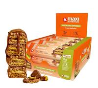 MaxiNutrition Pistachio Spread Protein Waffle Bar 12 x 39g bar, 10g protein, 199 kcal, 13g carbs per serving