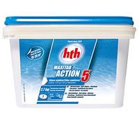 HTH Maxitab Action 5 Swimming Pool Chlorine Tablets (Fi-Clor Premium 5) - 2.7kg