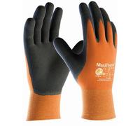 MaxiTherm 30-201 Palm Coated Thermal Winter Cold Temperature Work Gloves Orange