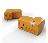 MAXKOSKO （2PCS） Freeze Thermostatically Controlled Outlet Plug，Self-Regulating Thermostat Switch for Heat Cable Kits