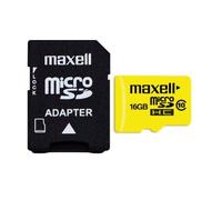 MAXL MicroSD 16GB Class 10 + SD adapter