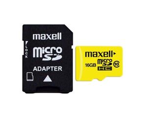 MAXL MicroSD 16GB Class 10 + SD adapter