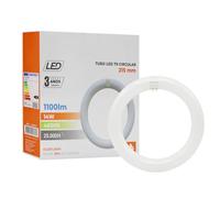 Maxled Light is Led! LED Tube T9 Φ21.5cm Circular 14W 1100lm 4000K Neutral White G10Q Energy Saving LED Alternative to Classic T9 Fluorescent Low Energy Consumption Tube for Kitchen Ceiling Light