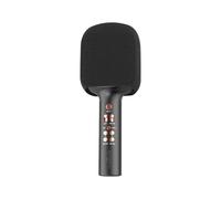 Maxlife MXBM-600 Bluetooth Microphone with Speaker, Black, Wireless Speaker with Microphone, 3 W, Compatible with iPhone, Android, 1200 mAh Battery, Portable Music Machine for Children, Adults