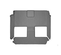 MAXLINER Floor Mats 2nd and 3rd Row Liner Grey for 2008-2018 Dodge Grand Caravan/Chrysler Town & Country (Stow'n Go Seats Only)