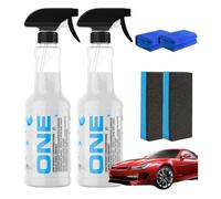 Maxlone Car Spray,Ceramic Coating Agent Spray,Multi Functional Coating Renewal Agent For All Vehicles,3 In 1 High Protection Quick Car Coatings Sprays,Restores Shine & Protects Paint (2 Pcs)