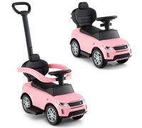 Maxmass 3 in 1 Kids Ride on Push Car, Licensed Land Rover Discovery Foot to Floor Slider with Handle, Guardrails, Horn, Underneath Storage, Toddler Sliding Car Toy for 12-36 Months Old