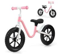 Maxmass Baby Balance Bike, 2 x 30cm Wheels Kids Bicycle with Adjustable Seat and Handle, Carbon Steel Frame, No Pedal Toddler First Bike for 3 Years Old+ Boys Girls
