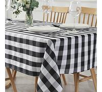maxmill Atlas Tablecloth Black White 52X52