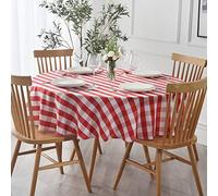 maxmill Atlas Tablecloth Red White 70
