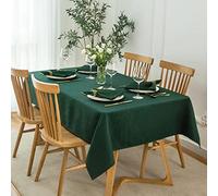 maxmill Jacquard Cloth Napkins 20 x 20 Inch Swirl Pattern Soft Comfortable and Luxury Serviette for Christmas Family Dinners Weddings Parties and Banquets Set of 4 Pieces, Hunter Green