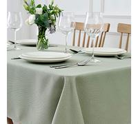 maxmill Square Jacquard Tablecloth Water Resistance Antiwrinkle Spill Proof Textured Table Cloth, Fabric Table Cover for Buffet Banquet Parties Event Holiday Dinner, 70 x 70 Inch, Sage Green