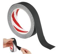 Maxmoc Rubber Non-slip Tape, Self-Adhesive Rubber Anti-slip Tape, Waterproof, Non-Slip Rubber Tape for Enhanced Traction, Safety, and Comfort on Handles and Surfaces, 1 Roll (Black, 1 Inch x 10 Feet)