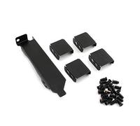 Maxmoral 1-Pack 3 Slots Fan Mount Rack PCI Slot Bracket for Video Card DIY Support 8cm 9cm Fan Computer Radiator Holder
