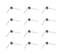 Maxmoral 12PCS 90 Degree Stainless Steel Torsion Spring Repair Small Torsion Spring 1mm Wire Diameter 9mm OD for Tool Repair and Woodworking DIY