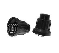 Maxmoral 2PCS AAA Battery Push Button Igniter Ignitor Cap, AAA Battery Pulse Electronic Igniter Push Button Switch Cap for Spark Generator Gas Grill Barbecue