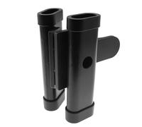 Maxmoral Aluminum Drum Stick Holder Quick Release Adjustable Angle Percussion Drum Kit Drum Stick Pouch Portable Drum Stick Holder Holds 2 Pairs of Drum Sticks Clip-on Drum Stick Holder