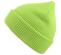 MaxNova Slouchy Beanie Hats Winter Knitted Caps Soft Warm Ski Hat Unisex, Lime Green, One size