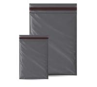 MAXO Grey Poly Mailing Bags - 6X9 & 10X14 - Pack of Multiple Qtys - Waterproof, Tear-Resistant Self-Seal Envelopes for Shipping Clothing, Documents & Parcels (25, Grey, 6X9 Inch)