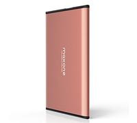 Maxone Portable External Hard Drive 160GB-USB 3.0 2.5" Ultra Slim Aluminum HDD Backup for PC/Desktop/Laptop/TV/Mac/MacBook/Chromebook/Windows - Rose Pink