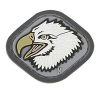 Maxpedition Eagle Head 1.5 x 1.25 Patch, Swat, One Size (EGHDS)
